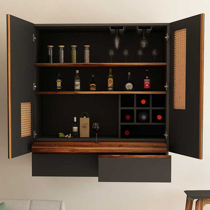 Wall-Mounted Beverage Station