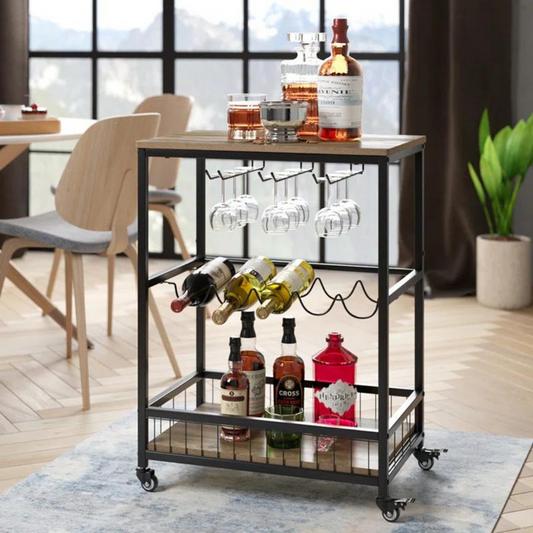 Durbanville Industrial Bar Cart