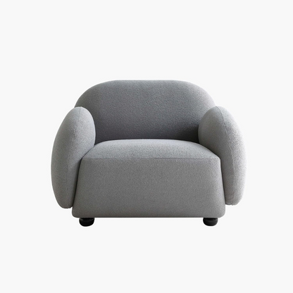 Comfy Grey 1-Seater Sofa