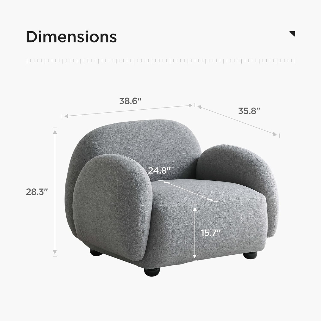 Comfy one seater discount chair