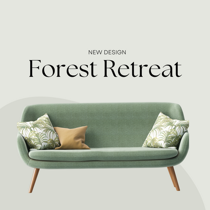 Forest Retreat 3-Seater Fabric Sofa