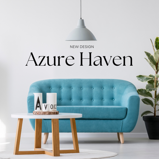 Unwind in Style: Azure Haven 2-Seater Sofa